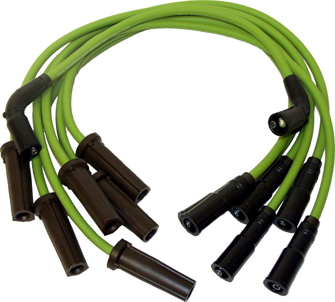 Granatelli Green MPG Spark Plug Wires 93-03 Mopar 5.2L, 5.9L Granatelli Green MPG Spark Plug Wires 93-03 Mopar 5.2L, 5.9L